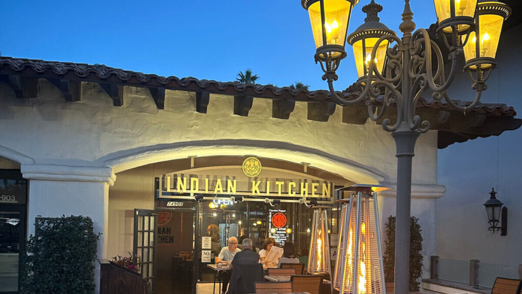 Indian Kitchen Restaurant, evening dining